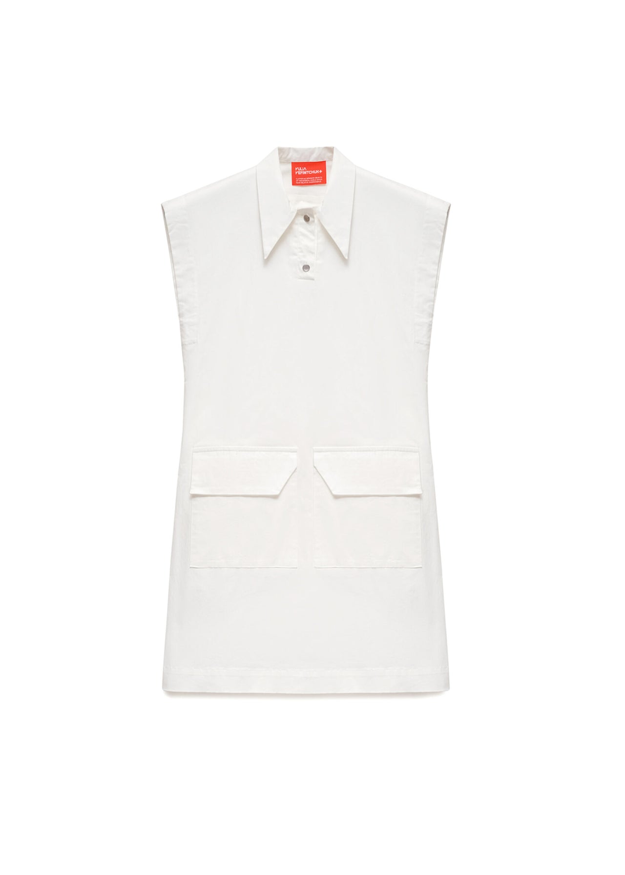 Collar Dress (White)