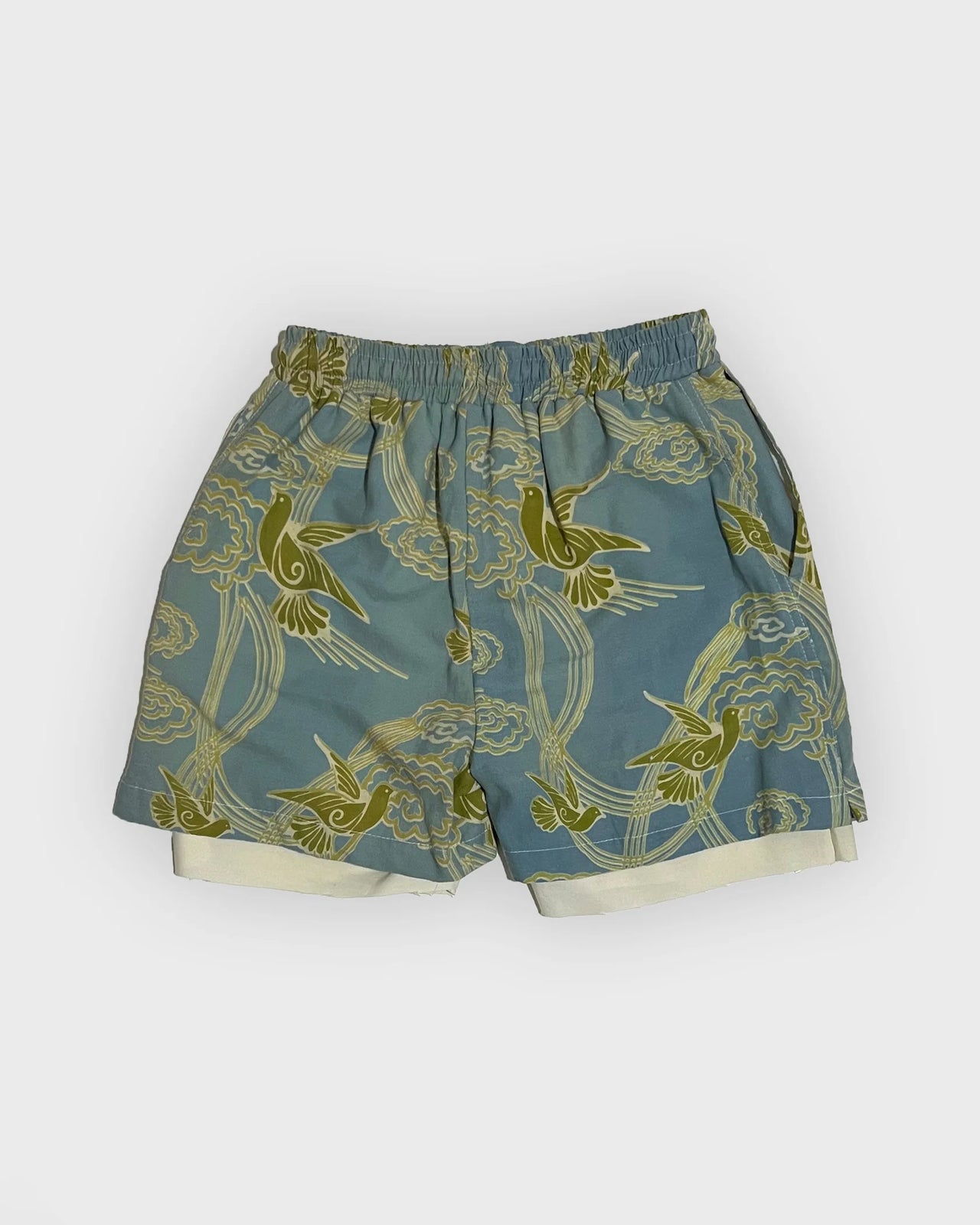 Lined Shorts (Birds Flying High)