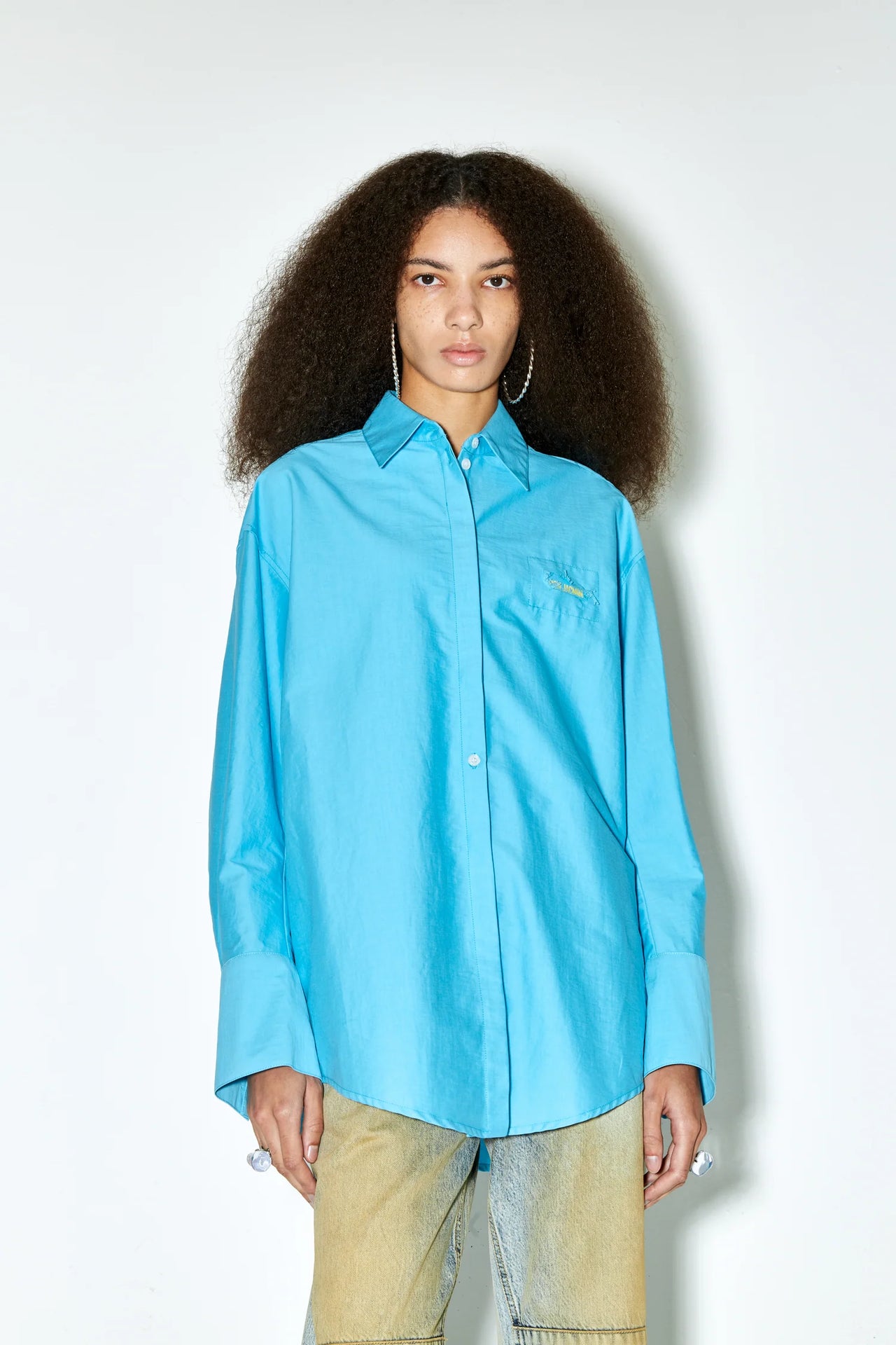 Carel Shirt (Turquoise)