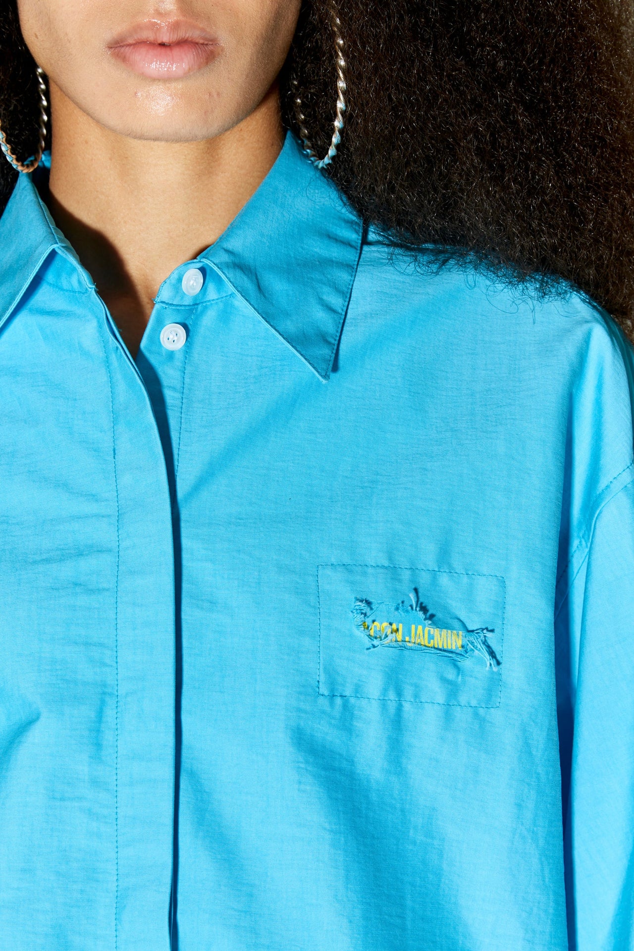 Carel Shirt (Turquoise)