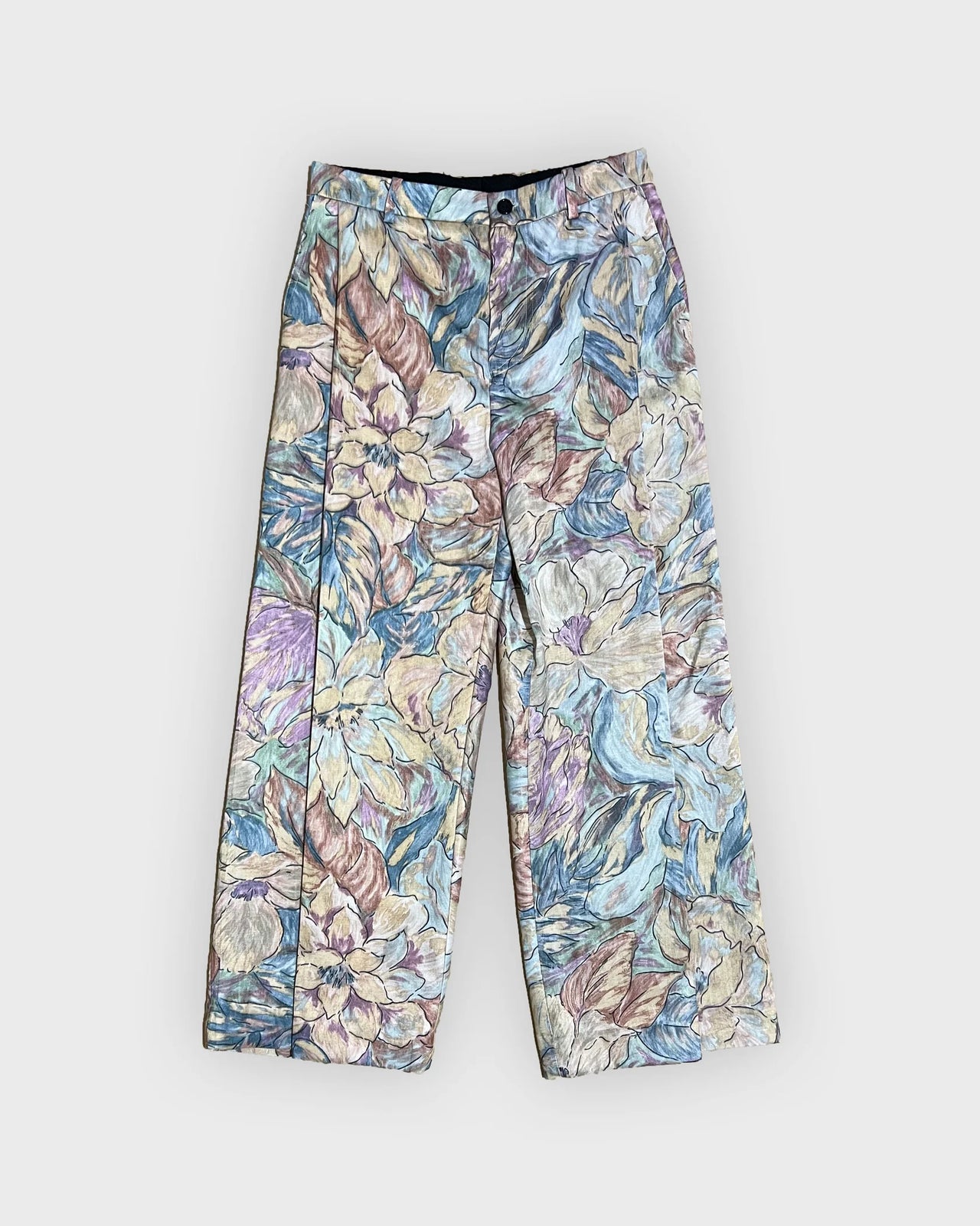 Low Waisted Floral Pants