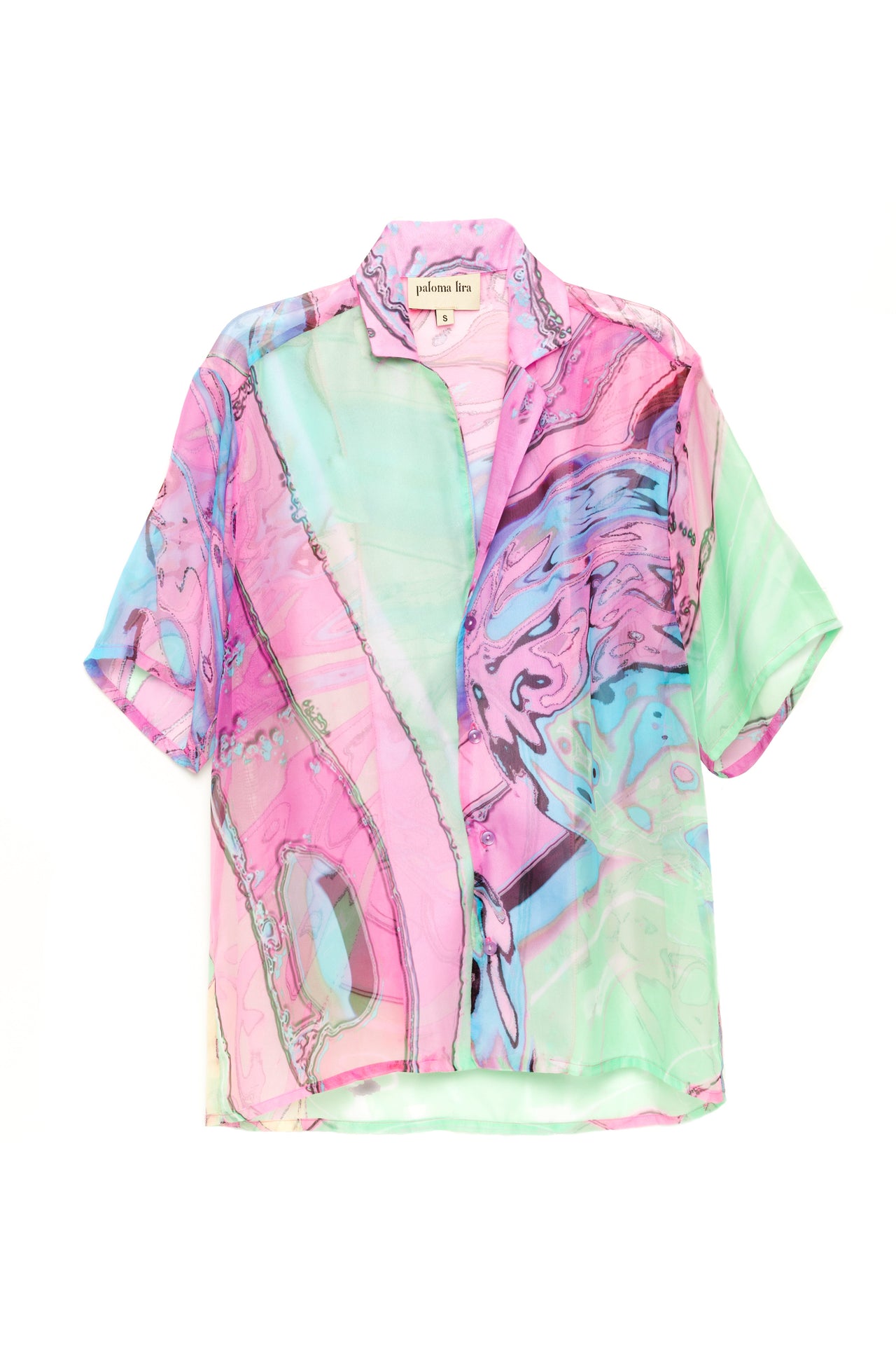 Chiffon Shirt (Pink Universe)