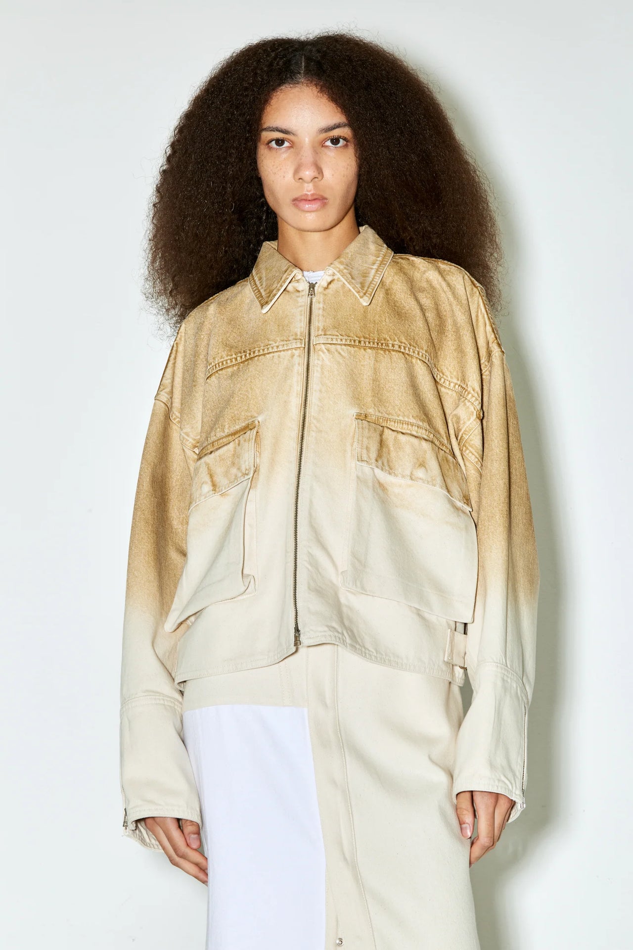 Macfly Jacket (Beige Spray On)