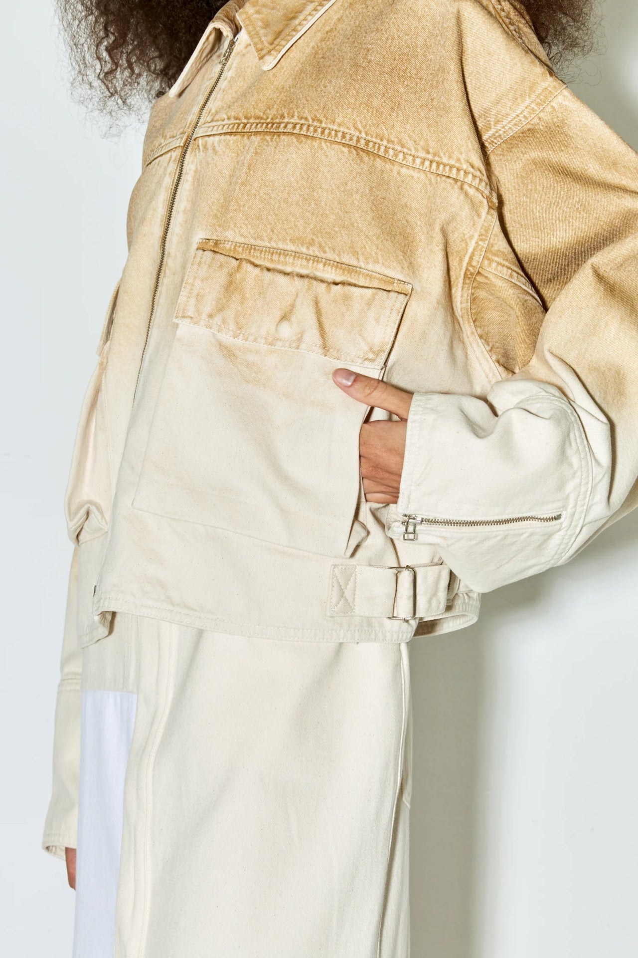 Macfly Jacket (Beige Spray On)