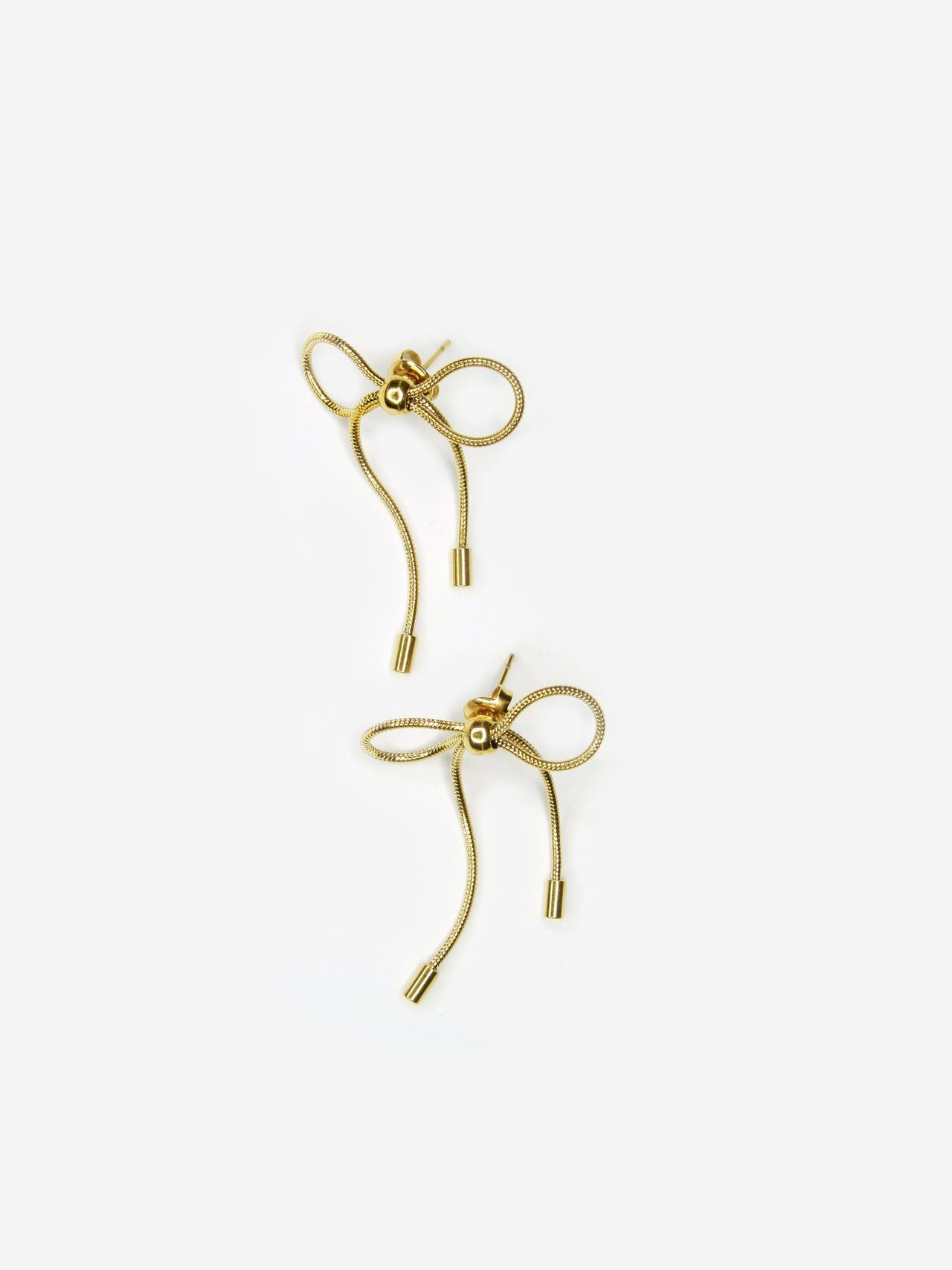 Bow Earrings (Gold)