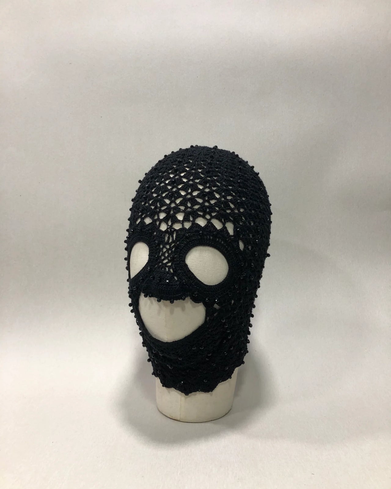 Knitted Facemask (Black)
