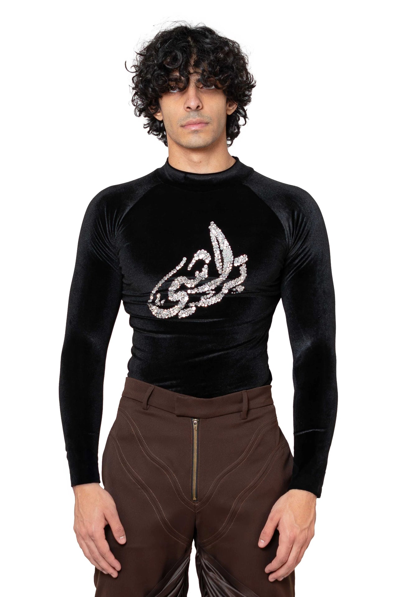 Jazeera TC Logo Velvet Top